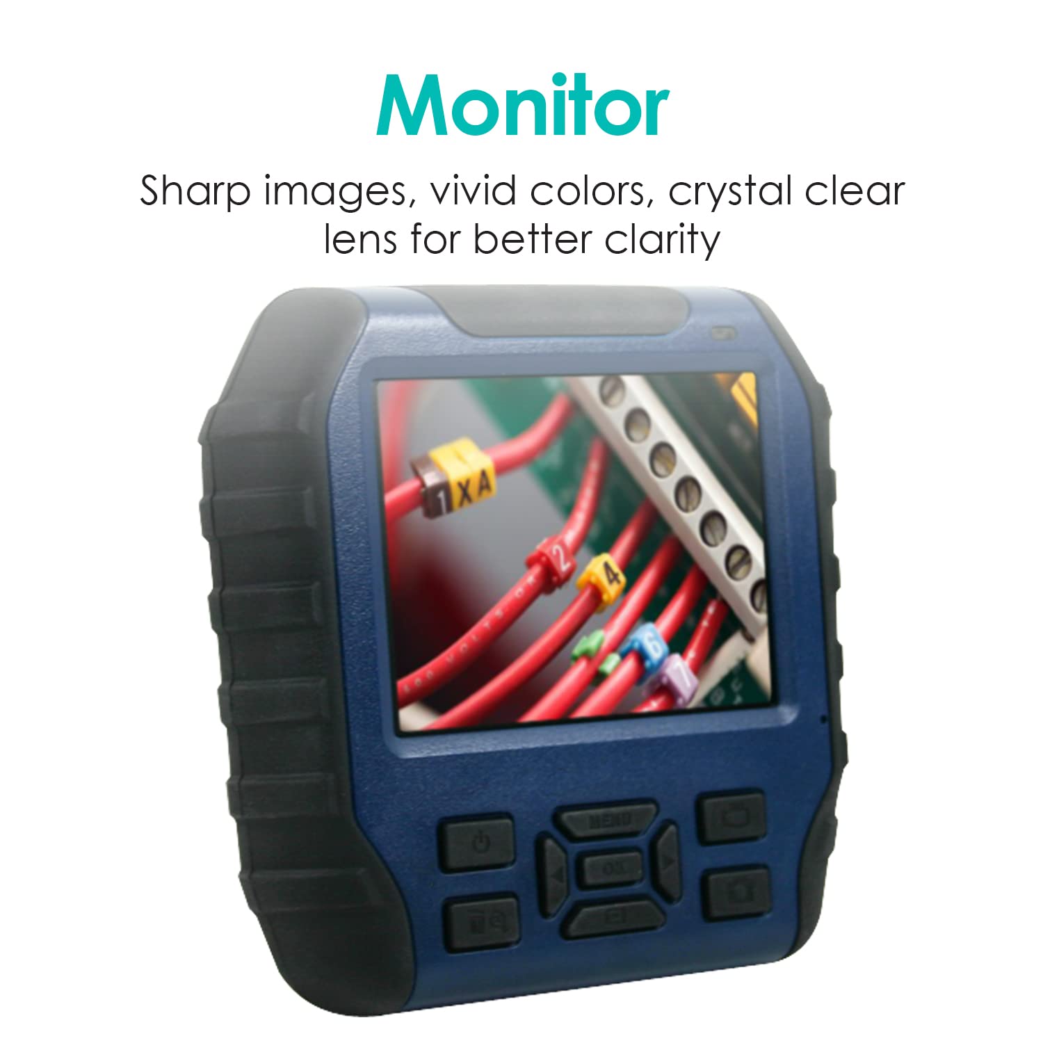 Whistler WIC-5200 Black Inspection Camera - Waterproof Borescope with 5