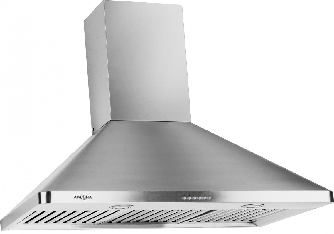 36 in. Rapido Chef 900 CFM Ducted Wall Mount Range Hood - Powerful Kitchen Ventilation for Smoke & Odor Removal - Perfect for Home Cooking, Grilling & Heavy Duty Use