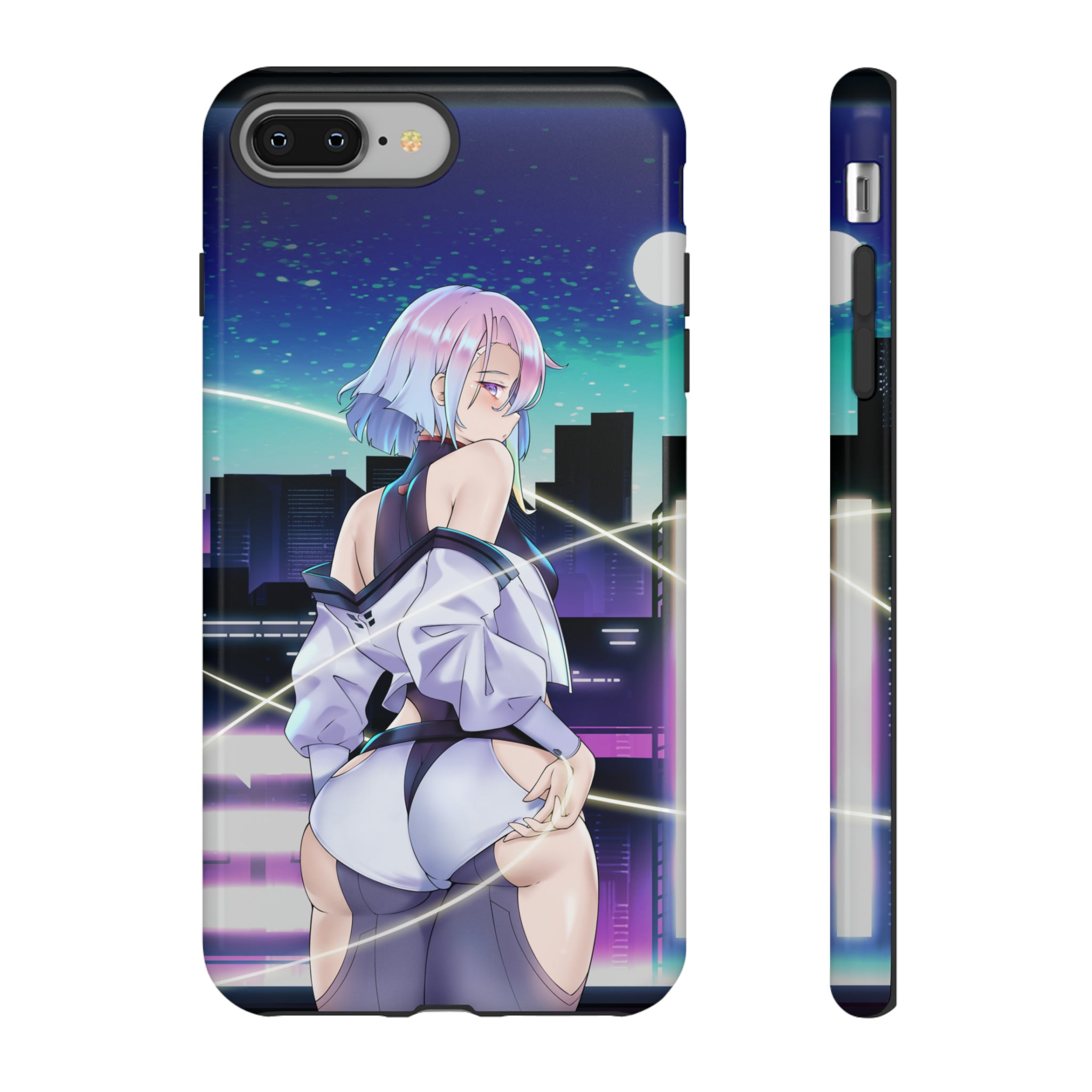 LUCY KUSHINADA Anime Phone Case for iPhone 15 14 13 12 Pro Max - Cute Japanese Cartoon Character Shockproof Protective Cover - Perfect for Anime Fans, Cosplay, and Daily Use