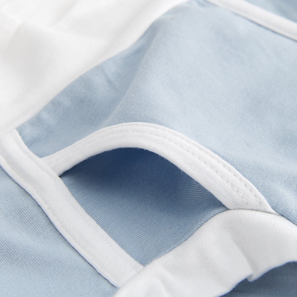 Boys' Cotton Underwear Soft Comfortable Breathable Powder Blue - Perfect for School, Sports & Everyday Wear