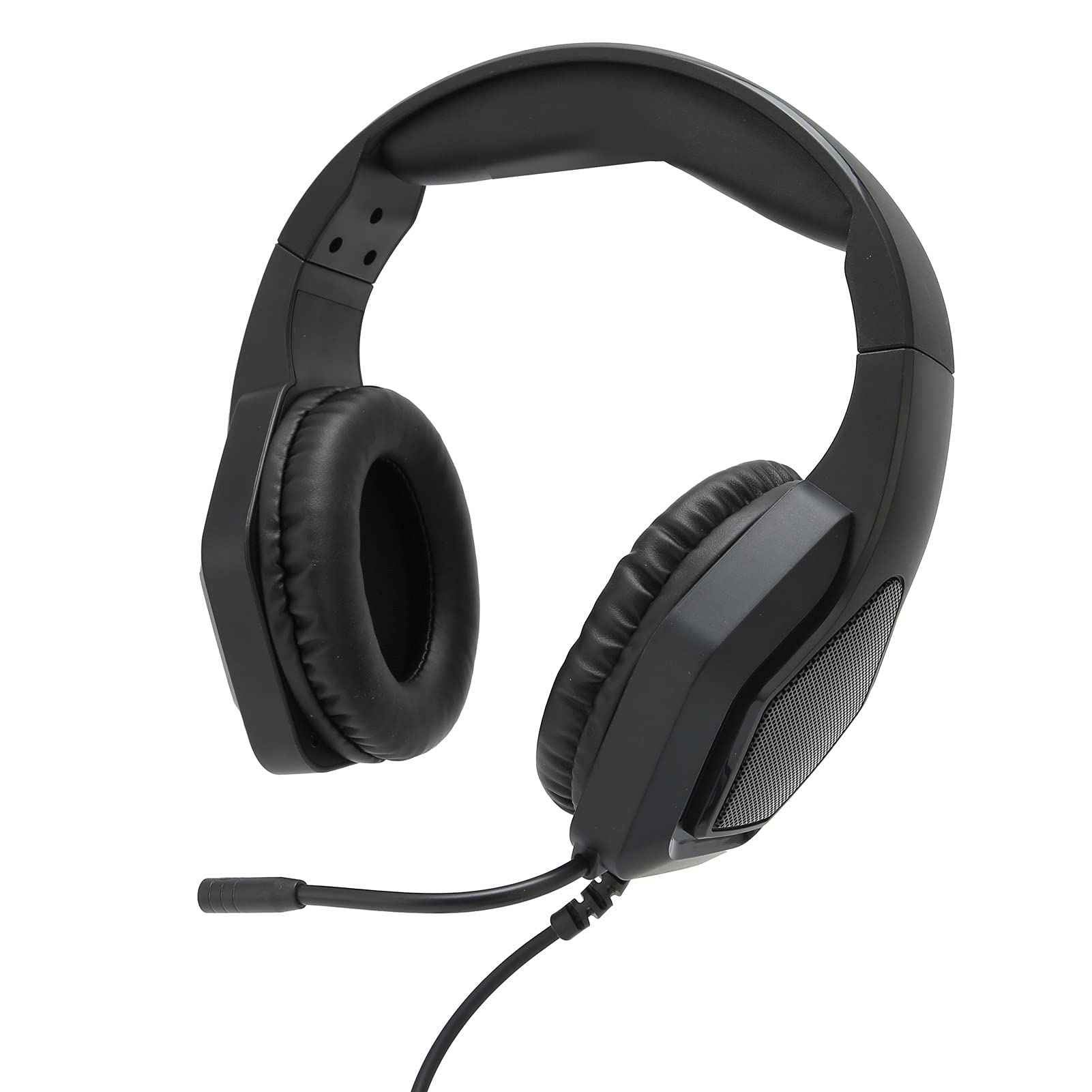 EBTOOLS Gaming Headset with RGB Lighting & Noise Cancellation - Over-Ear Headphones with 360° Rotating Mic, USB/3.5mm Dual Interface for PS5, PC, Laptop, Nintendo Switch & Mobile Devices - Perfect for Competitive Gaming, Streaming & Online Meetings