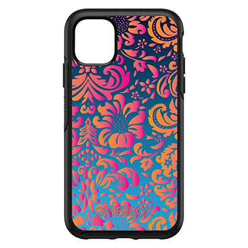 Pink Orange Blue Flower Floral