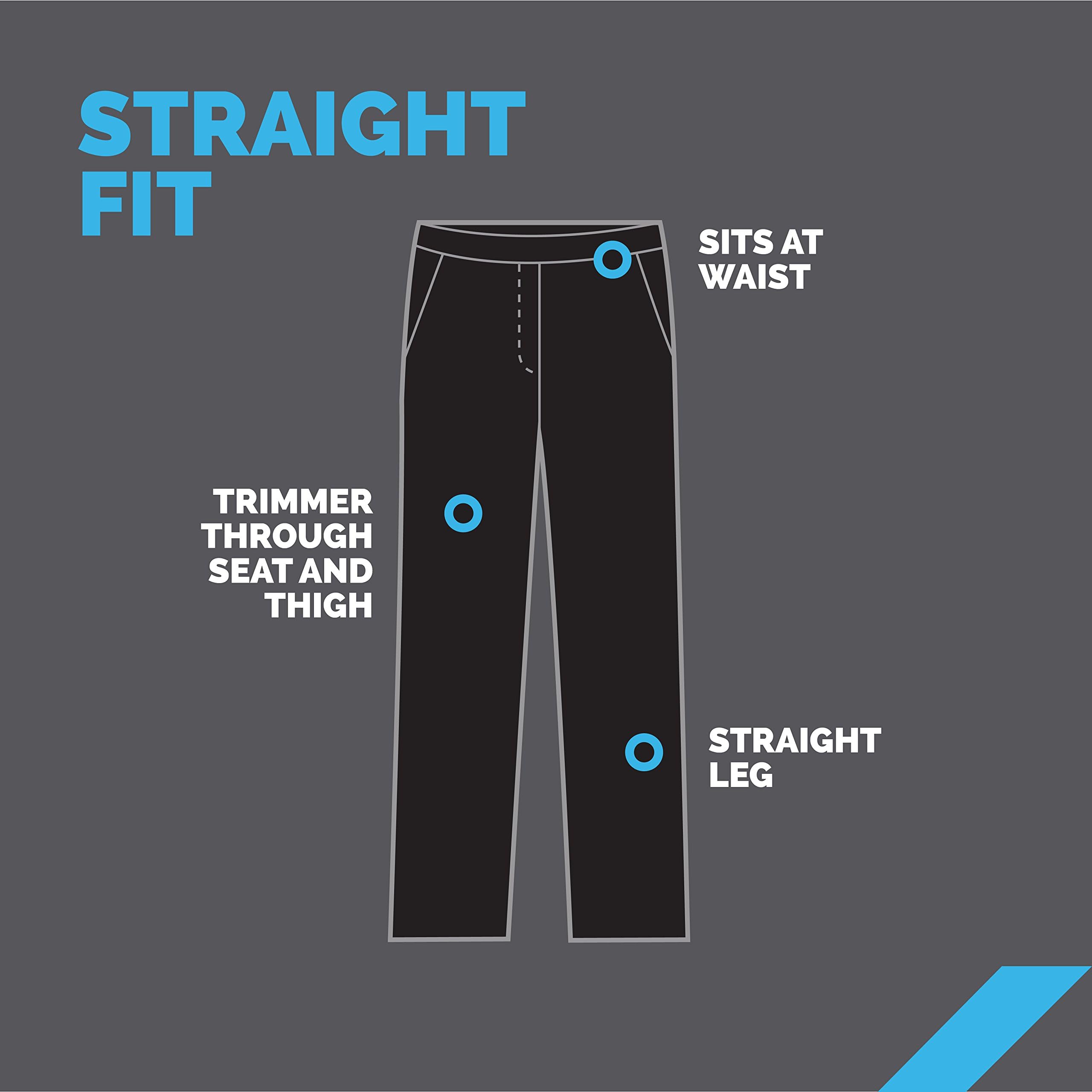 Savane Men's Ultimate Performance Stretch Chino Pants - Expandable Waist, Wrinkle Resistant, Comfort Fit (Big & Tall Sizes Available) - Perfect for Office, Travel & Casual Wear