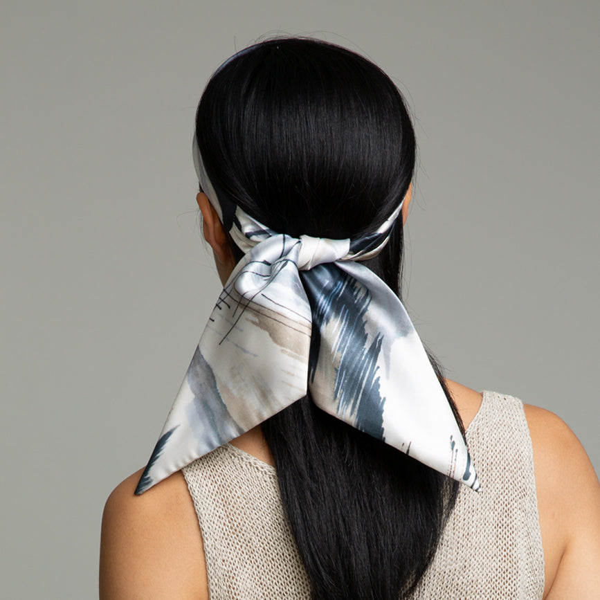 Samira Satin Headband for Women - Soft & Comfortable Hair Accessory for Workouts, Yoga, and Everyday Style