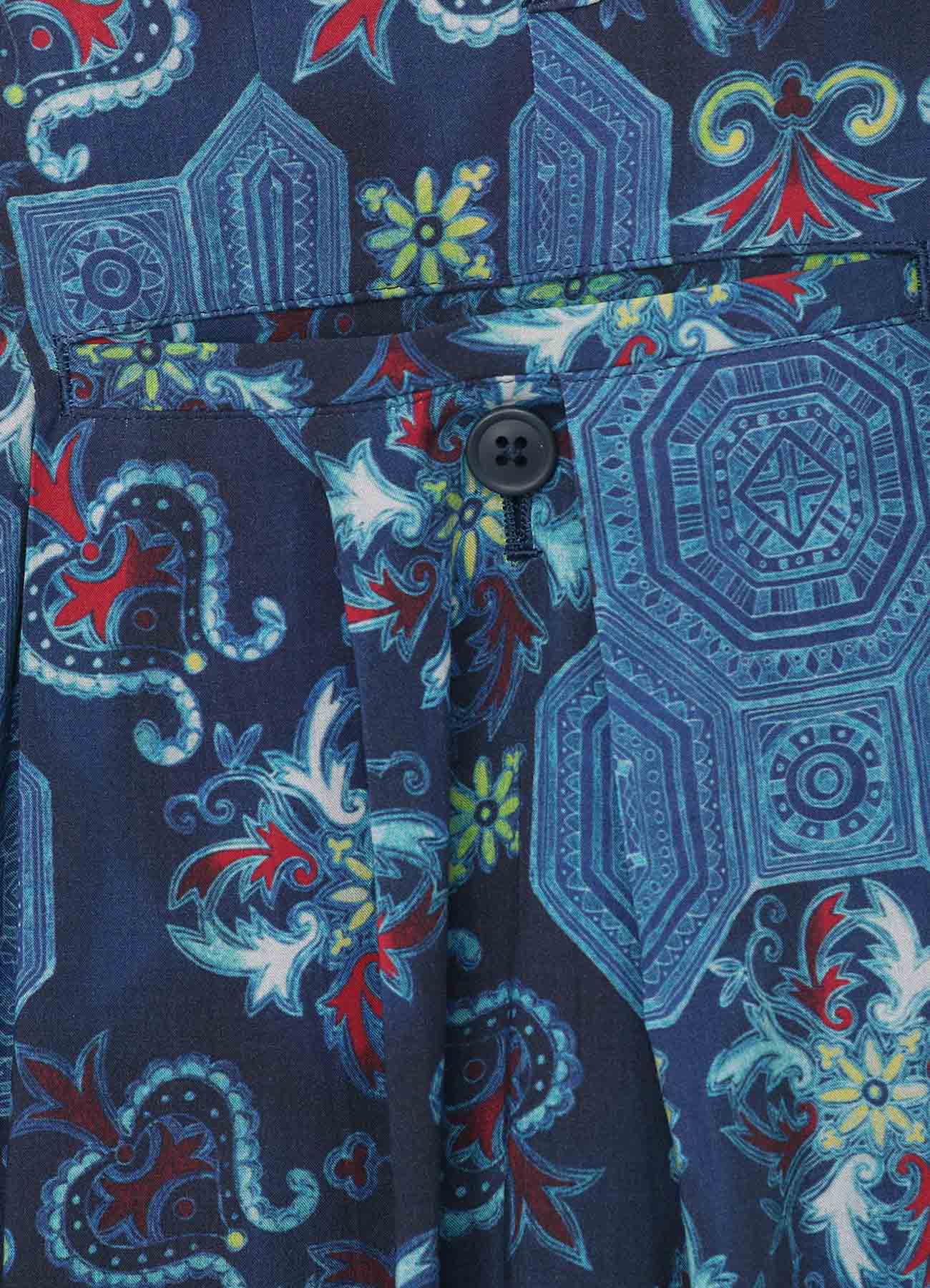 Chinoiserie B Printed Drawstring Balloon Pants - Stylish & Comfortable Loungewear for Women, Perfect for Yoga, Travel & Casual Wear