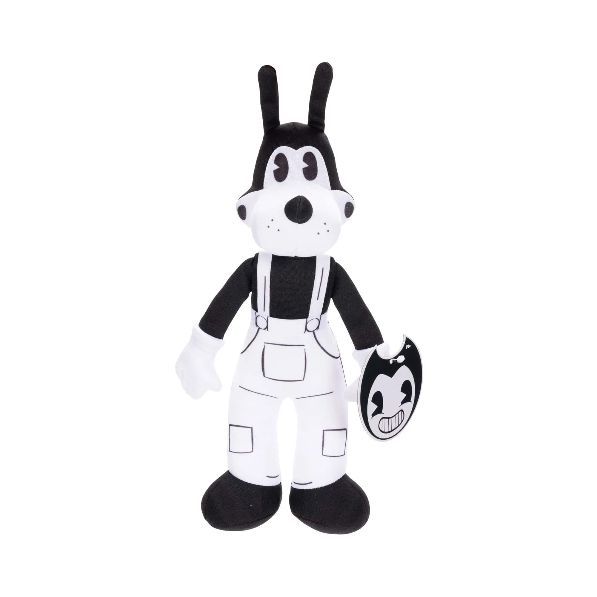 Jakks Pacific Bendy and the Ink Machine Boris Plush Toy - 9 Inch Soft Stuffed Animal for Kids, Collectors & Fans | Perfect for Gifts, Room Decor & Themed Parties