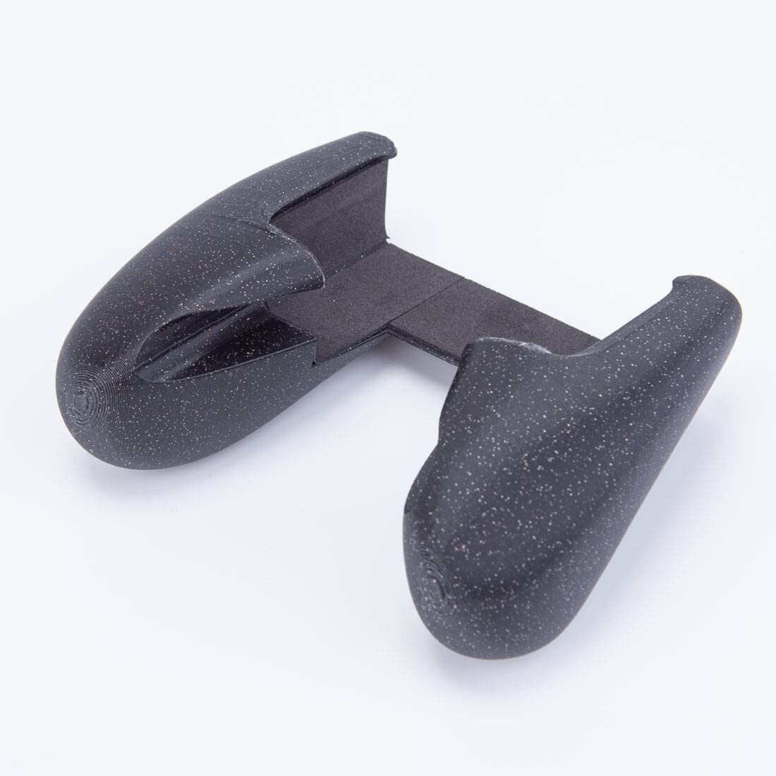 BLOKZ DIY Game Controller Handle for Miyoo Mini Plus - Ergonomic Grip for Retro Gaming (Starry Black) | Perfect for Travel & Home Entertainment