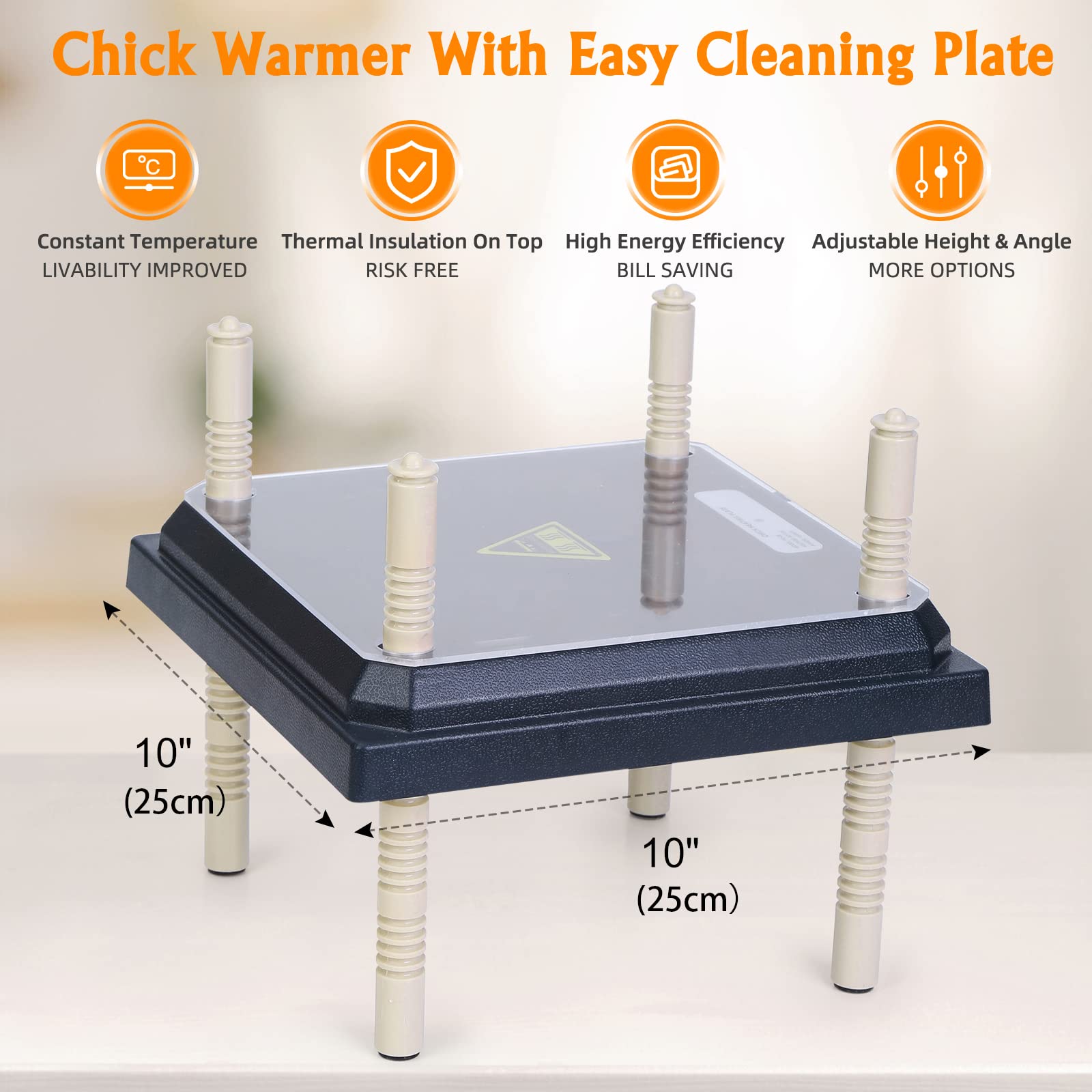 Brooder Heater for Chicks - 10