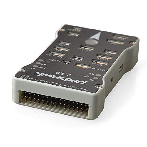 Pixhawk PX4 2.4.8 32-Bit Flight Controller with PX4FMU PX4IO, Safety Switch, Buzzer & 1GB SD Card - DIY RC Drone & Multirotor Autopilot System - Perfect for Aerial Photography, Mapping & FPV Racing