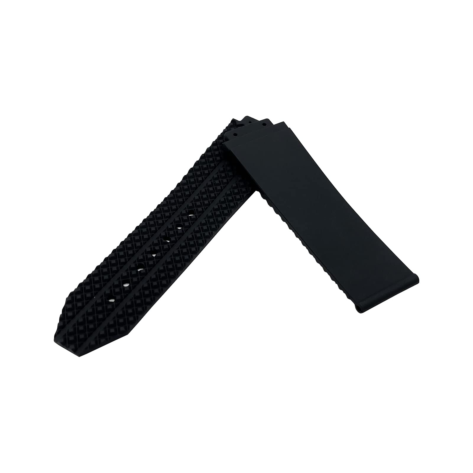 21mm 25mm Rubber Watch Band Replacement Strap - Waterproof Durable Silicone Watch Strap with Tool for Hublot Big Bang - Perfect for Swimming, Sports & Everyday Wear