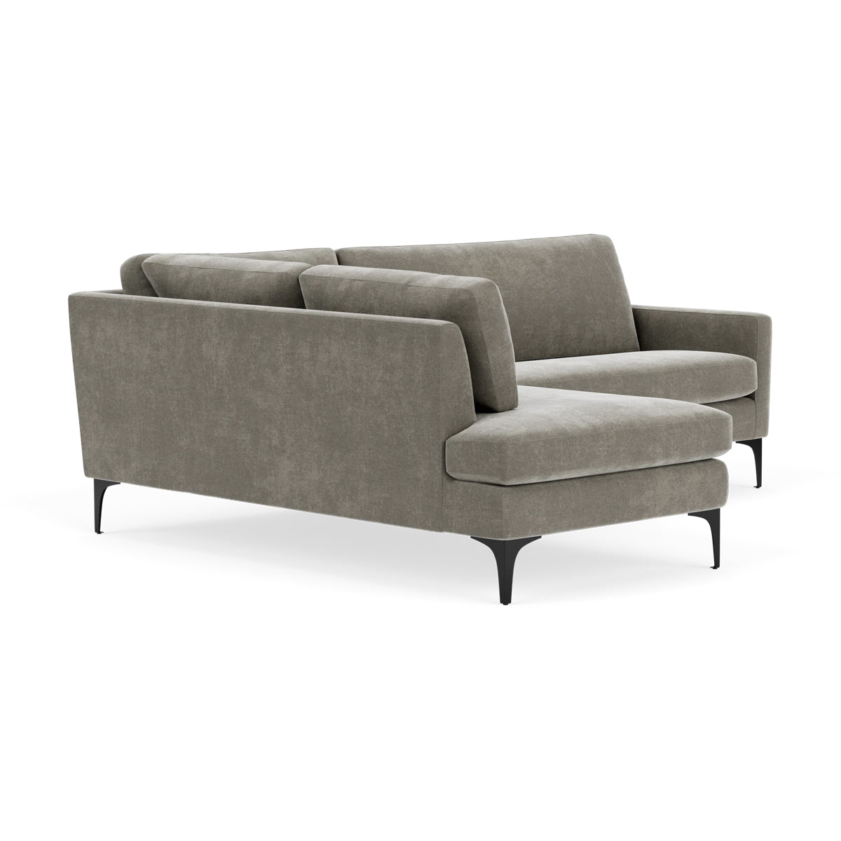 Astha Fabric Left Corner Sofa - Modern L-Shaped Sectional Couch for Living Room, Lounge & Small Spaces | Comfortable Home Furniture for Relaxing & Entertaining