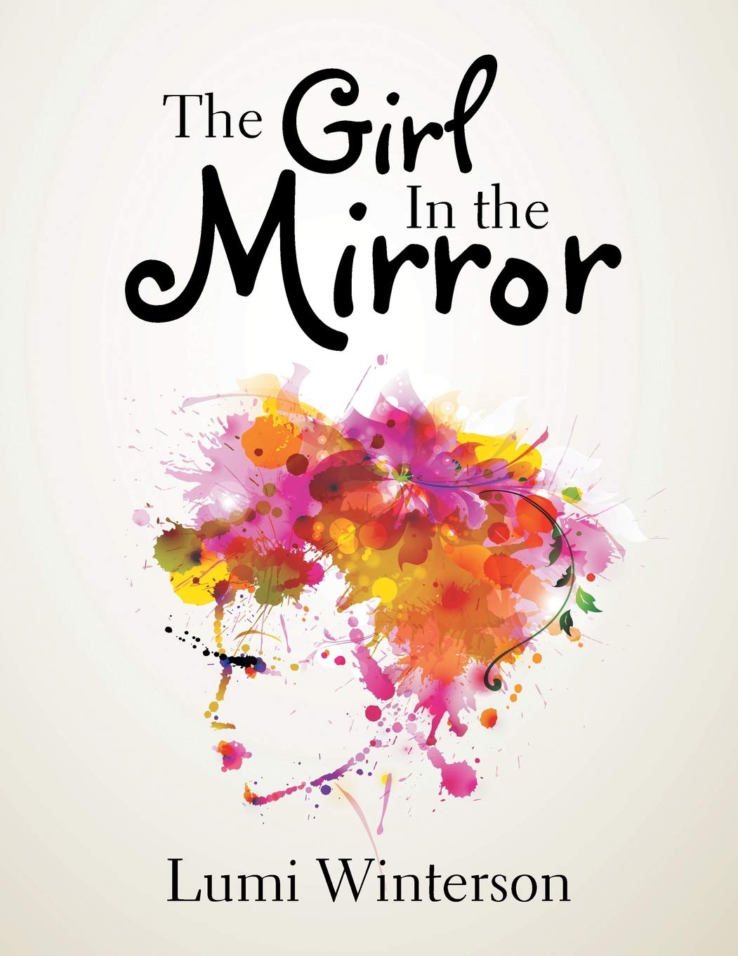 The Girl In the Mirror - Inspirational Wall Art for Bedroom & Living Room Decor | Motivational Quote Poster for Girls Room & Home Office