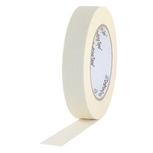 ProTapes Pro Drafting Crepe Paper Masking Tape - Industrial Grade, 1/2