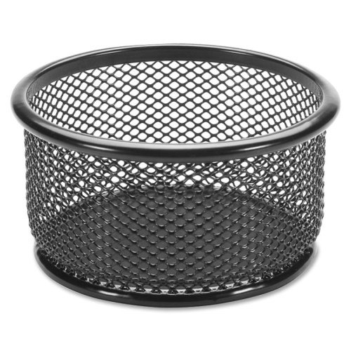 Lorell Mesh Paper Clip Holder - Bulk Pack of 25, 3.75