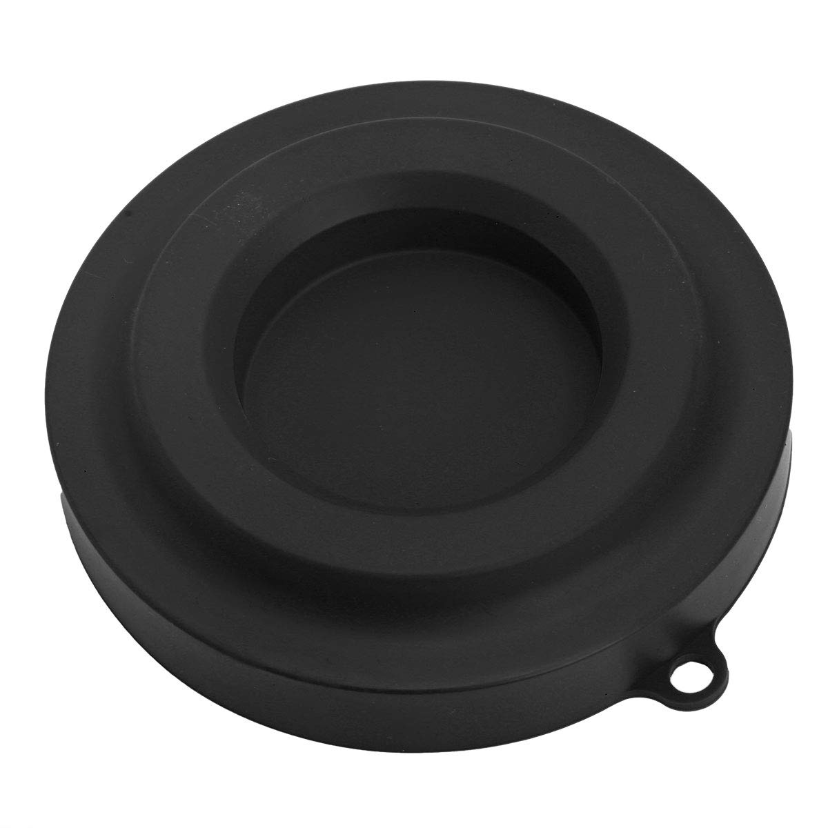 Freebily Silicone Lid Stand Holder - Compatible with 5 Qt, 6.5 Qt & 8 Qt Pressure Cookers & Air Fryers - Black Universal Size - Perfect for Kitchen Organization & Safe Lid Storage