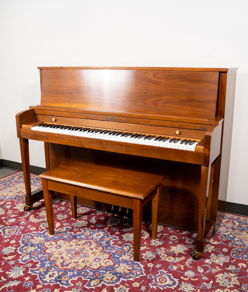 Baldwin 47 B243 Studio Piano - Satin Walnut Finish | Premium Upright Piano for Home & Studio | Serial Number 401723 | Perfect for Music Lessons, Practice & Small Performances