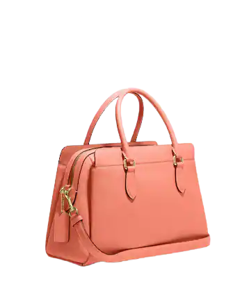 Coach Darcie Carryall Handbag for Women - Genuine Leather Crossbody Purse with Shoulder Strap, Fashionable & Spacious Designer Tote - Perfect for Work, Travel & Everyday Use