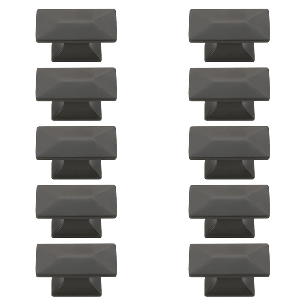 Hickory Hardware P2151-10B Bungalow Collection Cabinet Pull, 1-3/4