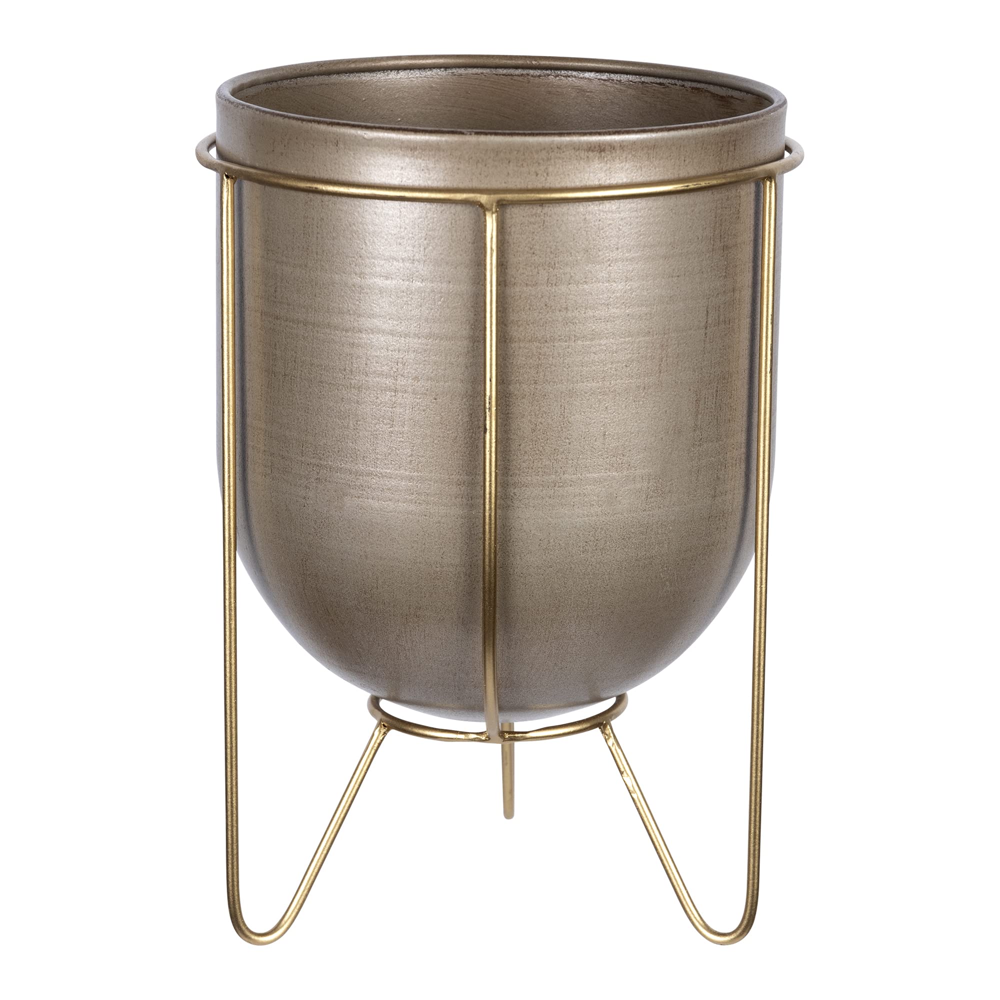 Stratton Home Decor S42530 Modern Ceramic Planter - 6.75