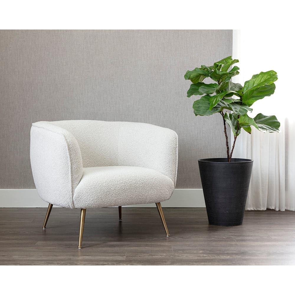 Amara Lounge Chair - Modern Comfortable Accent Chair for Living Room, Bedroom & Office - Perfect for Relaxing, Reading & Lounging
