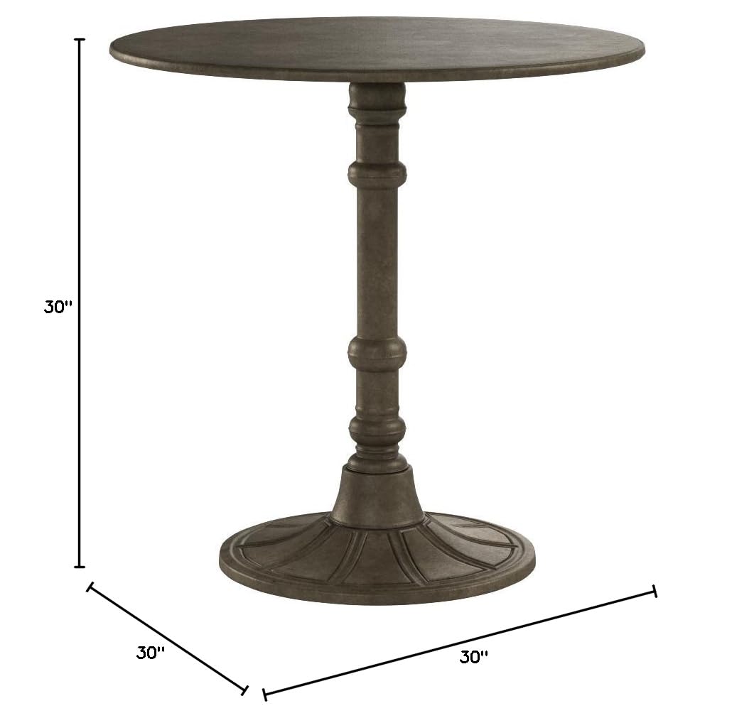 Coaster Furniture Oswego 60-Inch Bronze Dining Table - Modern Kitchen & Dining Room Furniture for Family Gatherings & Entertaining
