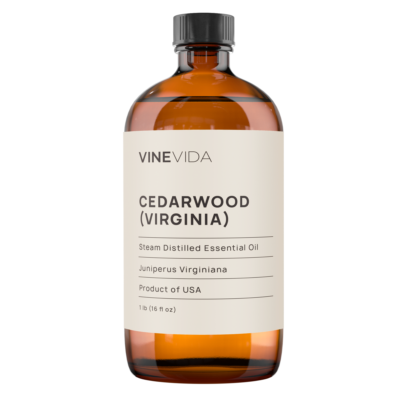 Pure Virginia Cedarwood Essential Oil for Aromatherapy, Relaxation & Skin Care - Diffuser, Massage & DIY Beauty Uses