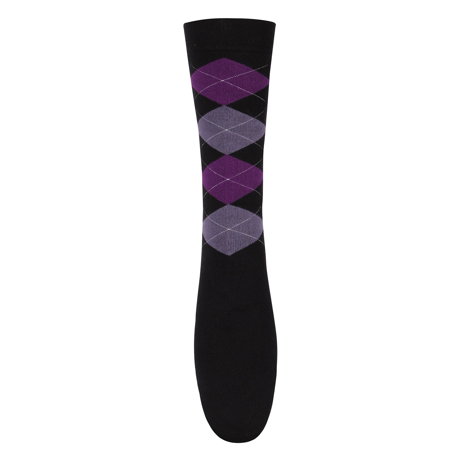 TuffRider Argyle Winter Socks for Women & Men - Warm Thermal Knit Equestrian Riding Socks - Perfect for Horseback Riding, Hiking, and Cold Weather Activities