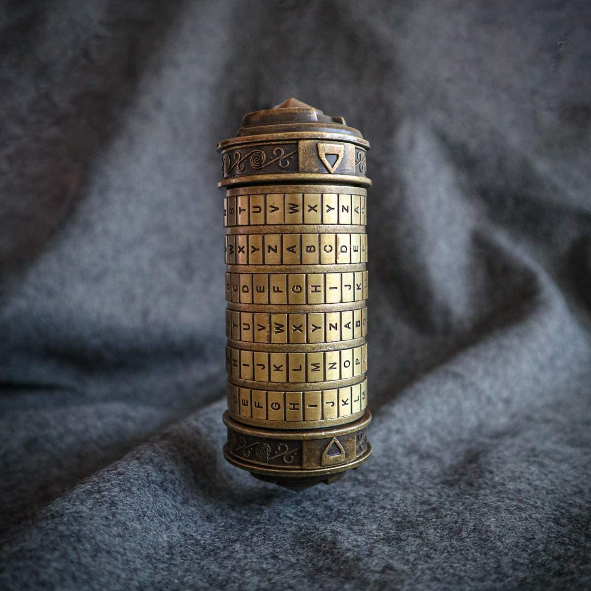 Ancient Wooden Puzzle Lockbox - Brain Teaser Gift for Adults & Teens - Perfect for Escape Rooms, Game Nights, and Secret Storage