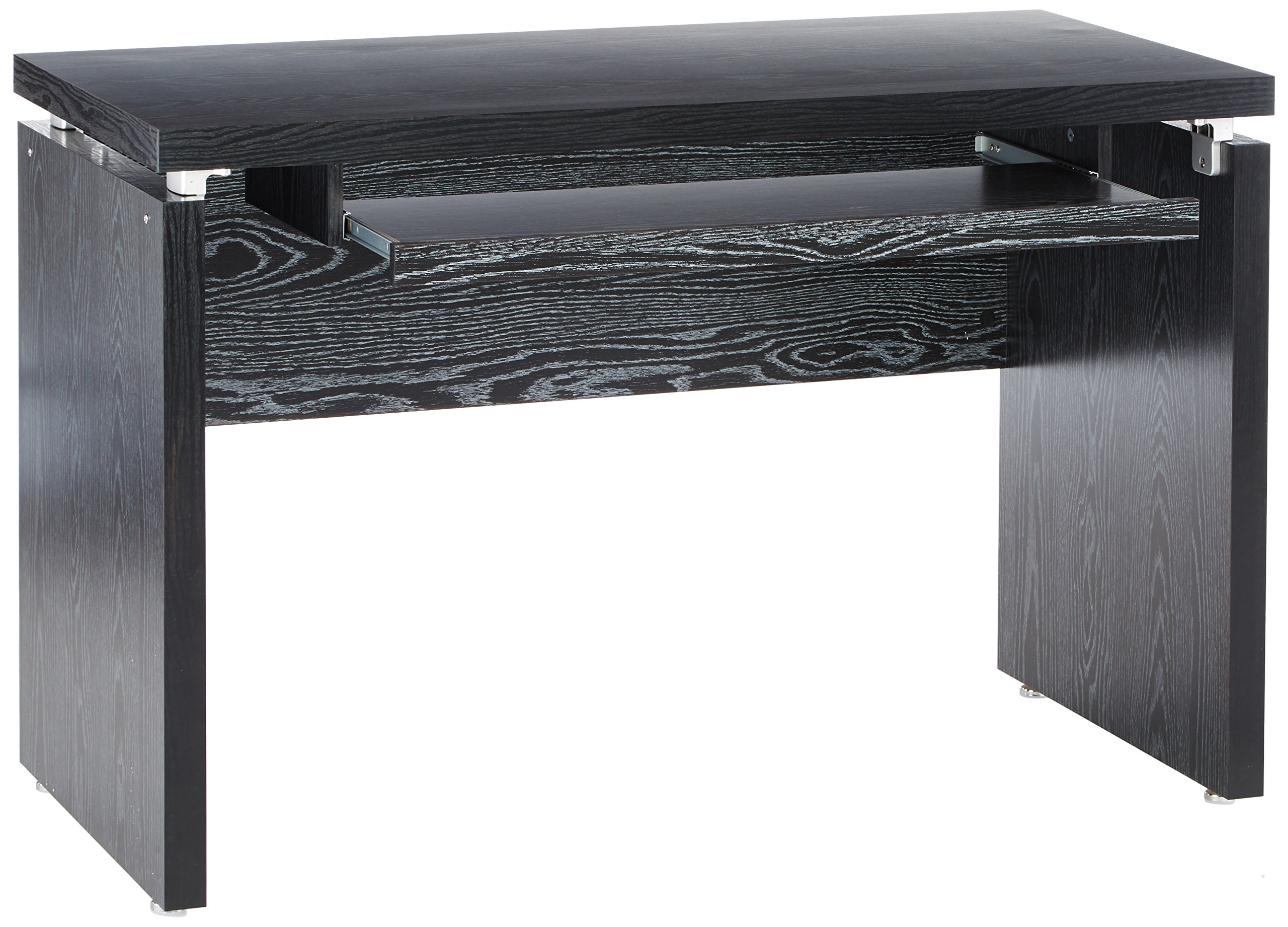Coaster Home Furnishings CO-800821 Black Computer Desk with 2 Drawers & CPU Stand - Perfect for Home Office, Gaming Setup, and Small Workspace