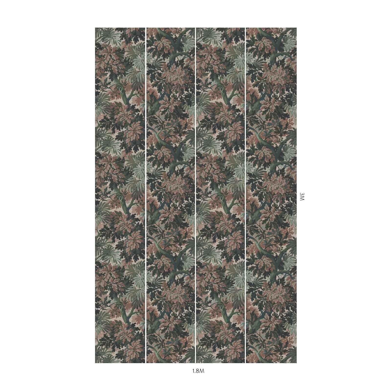 FORIS MAGNA Premium Tourmaline Wallpaper - Elegant & Durable Wall Covering for Living Room, Bedroom & Home Decor