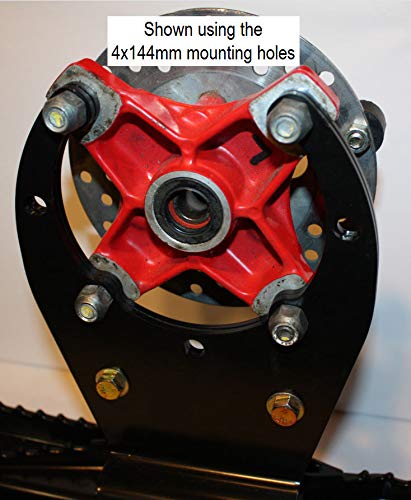 ATV to Snowmobile Ski Conversion Kit - Compatible with 4/144mm & 4/156mm Bolt Patterns - Winter Adventure & Off-Road Traction Solution