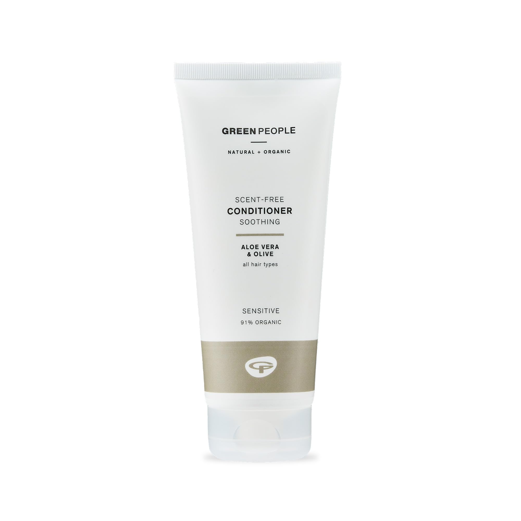 Green People Fragrance-Free Conditioner for Sensitive Scalp | 200ml | Vegan & Organic Hair Care | Ideal for Daily Use & All Hair Types