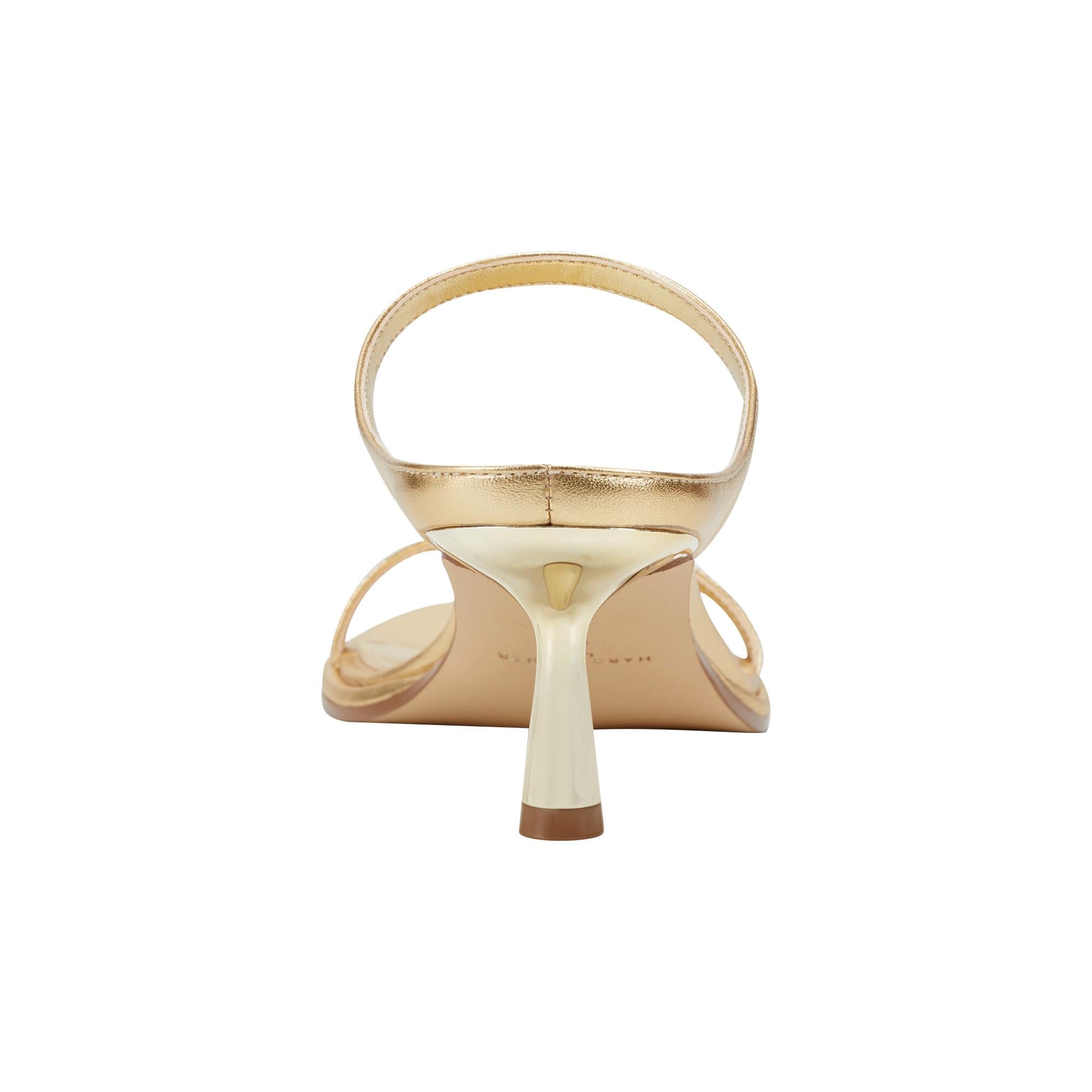 Marc Fisher Ltd Women's Alonde Gold2213/Mercury (Gr) M - Stylish Comfort Sandals for Women | Perfect for Summer, Beach, and Casual Outings