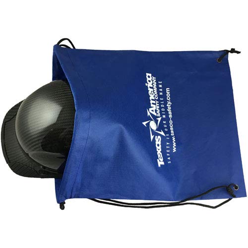 Texas America Safety DAX Carbon Fiber Hard Hat - ANSI Certified, Lightweight & Durable, Glossy Black with Protective Edging - Ideal for Construction, Industrial & Oilfield Safety Work