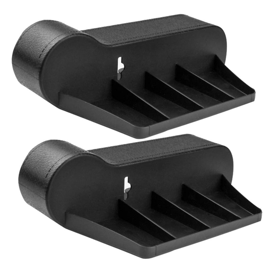 Garneck 2-Pack Car Seat Gap Filler Organizer - Side Pocket Storage for Phones, Keys & Coins - Universal Fit for Most Vehicles - Perfect for Road Trips & Daily Commutes