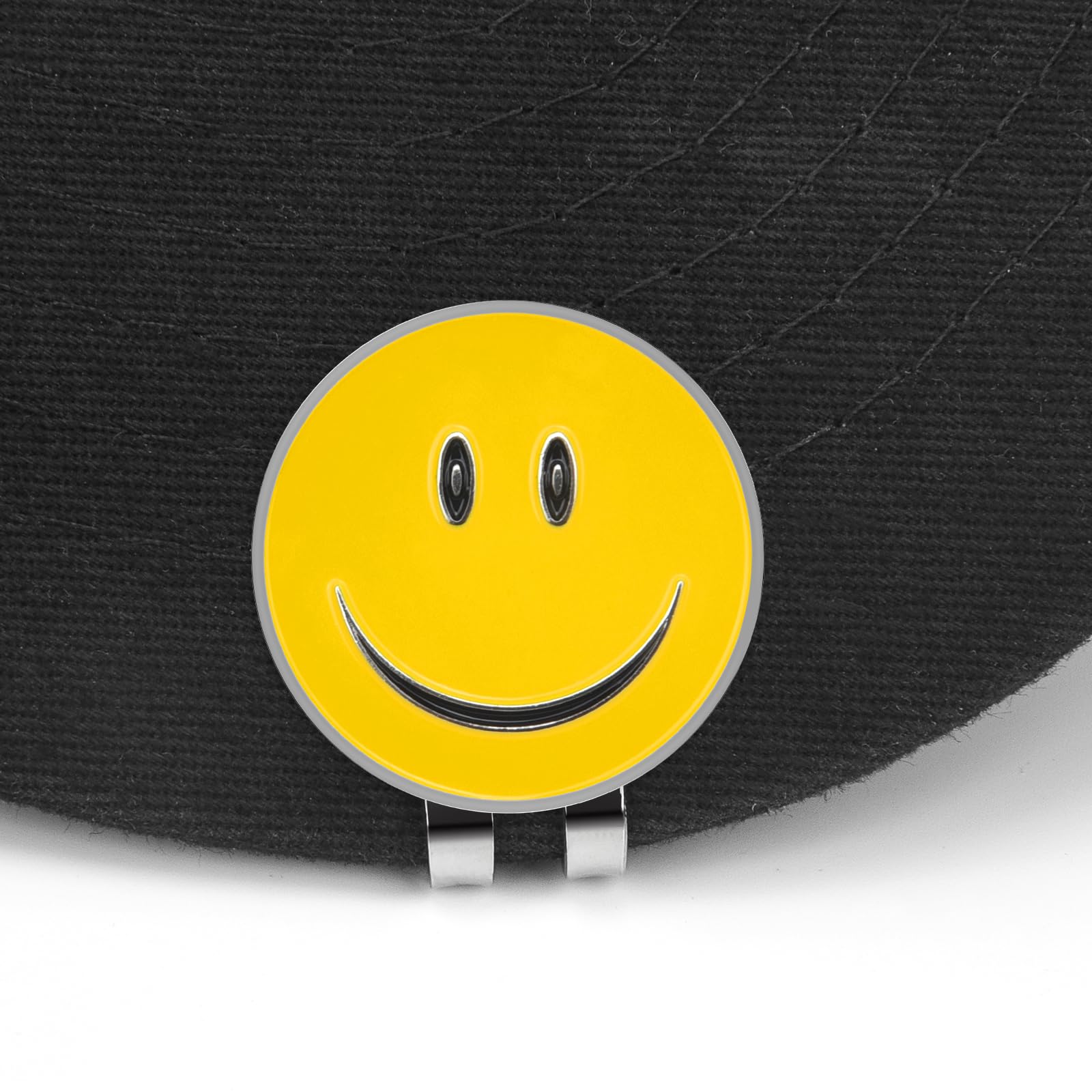 ZZHAO Magnetic Golf Ball Marker with Hat Clip - 25mm Funny Golf Accessories for Men | Perfect Golf Gifts & Tournament Essentials for Players