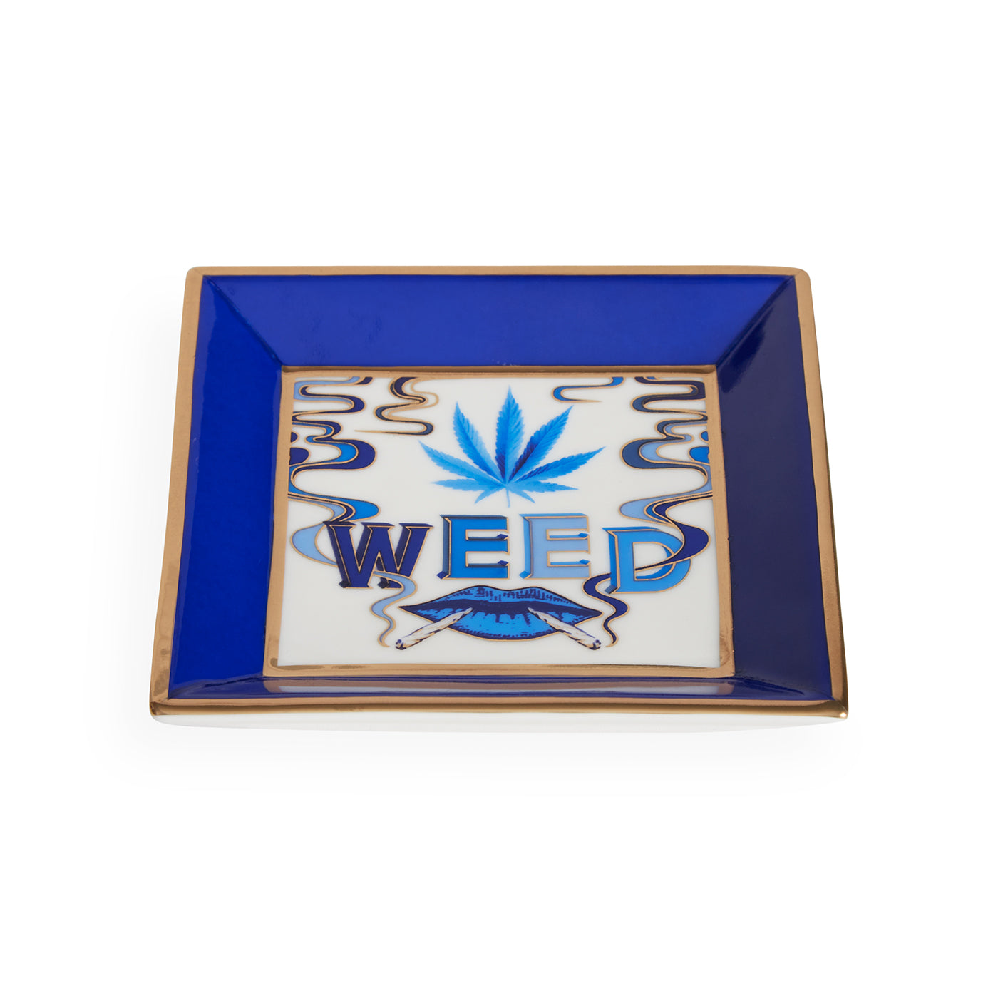 Premium Weed Rolling Tray with Storage - 12x12 Inch Square Rolling Tray for Herbs & Rolling Papers | Perfect for Rolling Joints, Blunts & Smoking Accessories Organization at Home or On-the-Go