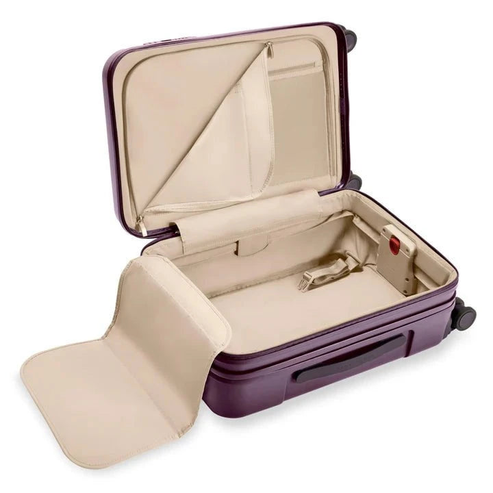 Briggs & Riley Sympatico 3.0 Expandable Carry On Spinner Luggage - Lightweight Suitcase for Air Travel with 360° Wheels, Perfect for Business Trips & Weekend Getaways