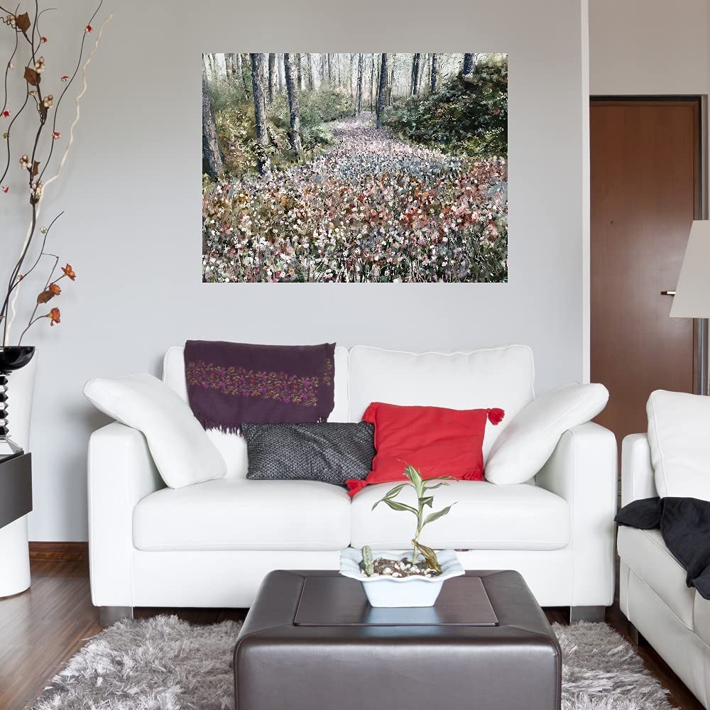 Hand-Painted Fine Art Canvas Wall Decor - Modern Abstract Rhapsody Painting for Living Room, Bedroom & Office - 32x24 Inch Ready-to-Hang Artwork - Perfect for Home Decor, Housewarming Gifts & Interior Design