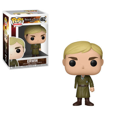 Attack on Titan Erwin (One Armed) Pop! Vinyl Figure - Funko Collectible Anime Toy for Fans | Perfect for Display, Gifts & Anime Collections