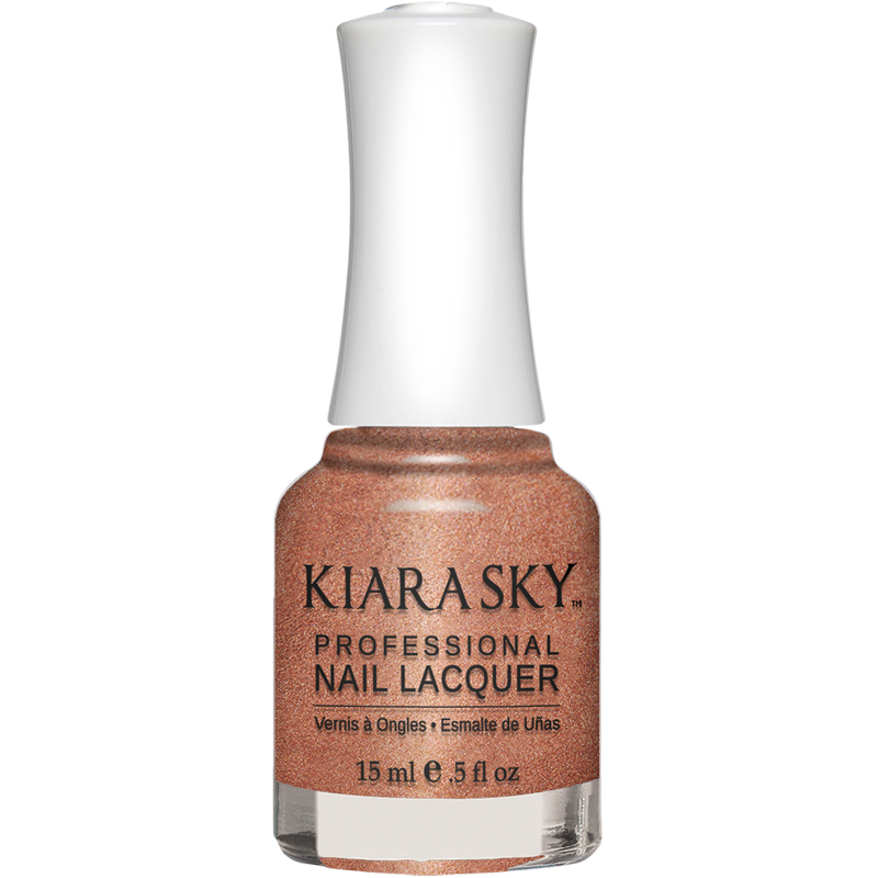 N470 Copper Nail Lacquer - Long Lasting Metallic Nail Polish for Women | Perfect for Fall & Winter Manicures, Special Occasions & Gift Giving