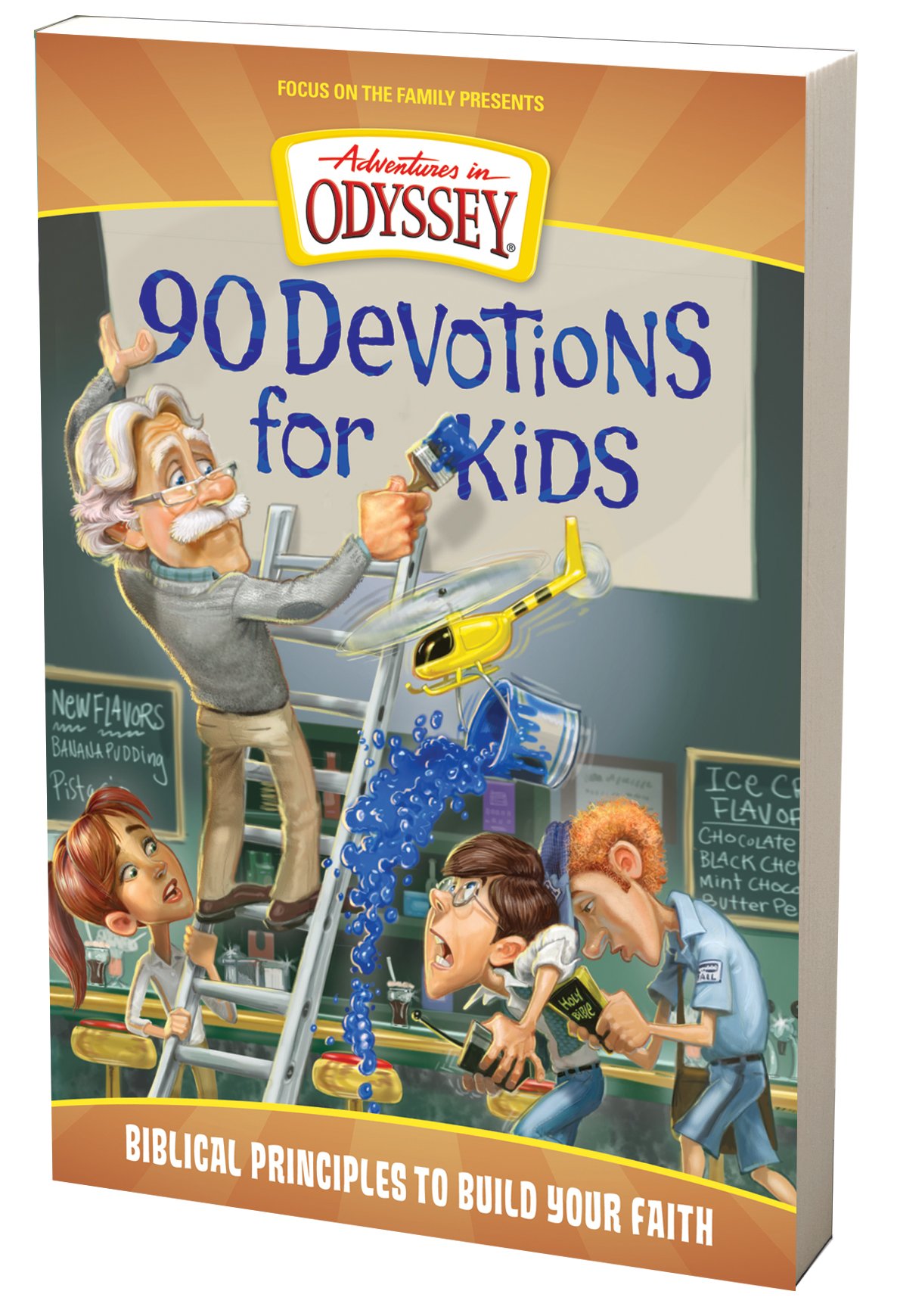 90 Devotions for Kids - Adventures in Odyssey Books | Daily Bible Study & Prayer Journal for Children | Perfect for Bedtime Stories, Sunday School & Family Devotion Time