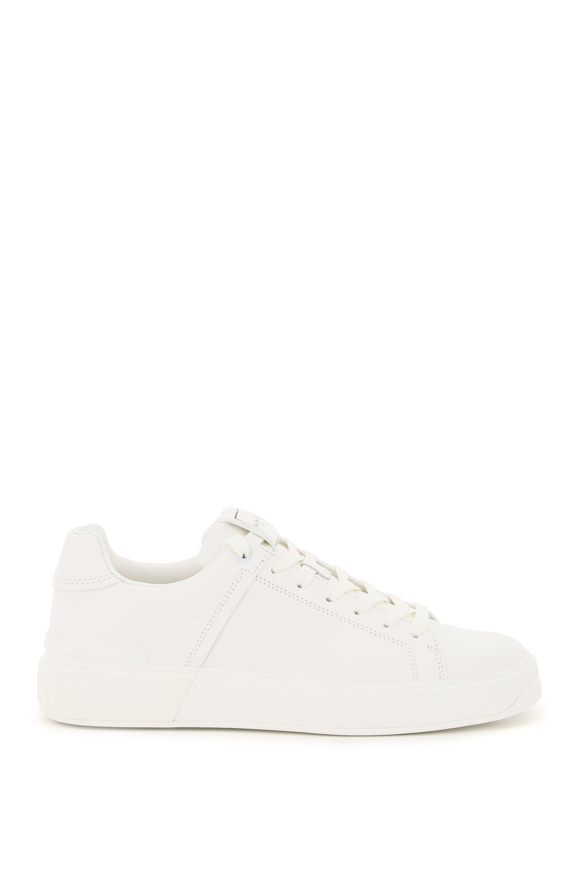 Balmain Leather B Court Sneakers for Women - Luxury High-Top Fashion Sneakers - Perfect for Casual Wear, Street Style & Everyday Comfort