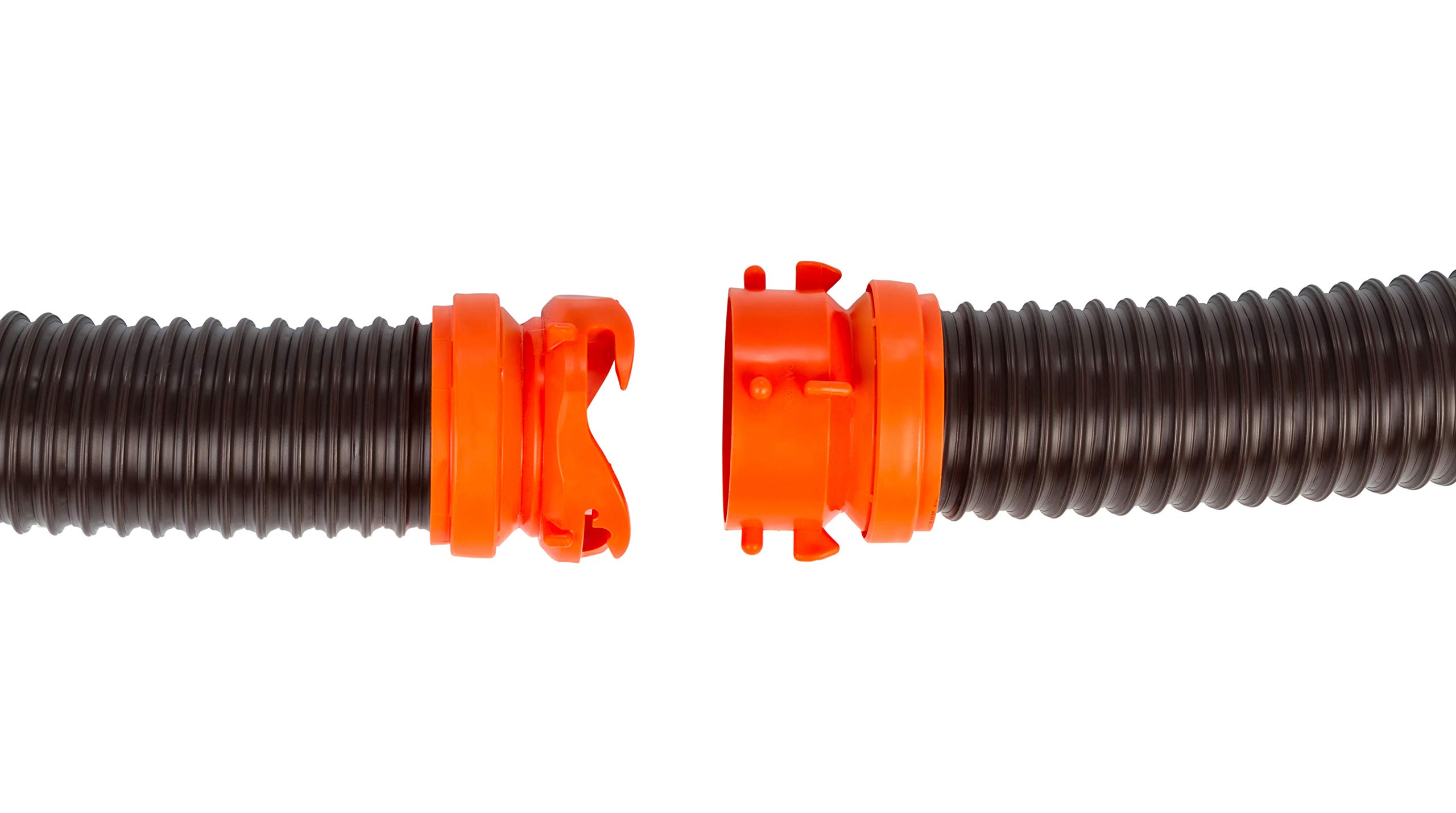 Camco RhinoFLEX 20-Foot RV Sewer Hose Kit with Sidewinder 10-Ft Support - Heavy Duty Waste Water Drainage System for Campers & RVs - Perfect for RV Parks, Campgrounds & Outdoor Adventures