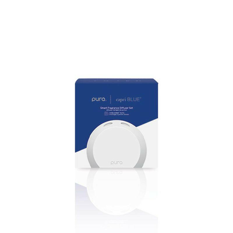 Capri Blue Volcano Pura Diffuser Kit - Aromatherapy Essential Oil Diffuser with Refill, Home & Office Scented Air Freshener for Relaxation & Stress Relief