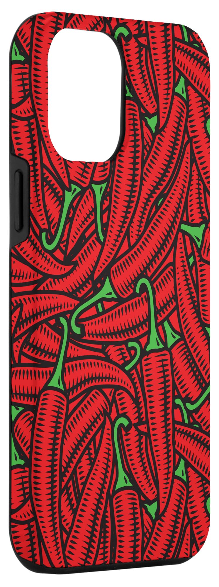 iPhone 12 Pro Max Case for Hot Sauce Lovers - Durable Red Chili Pepper Design - Perfect for Cooking Enthusiasts & Spicy Food Fans