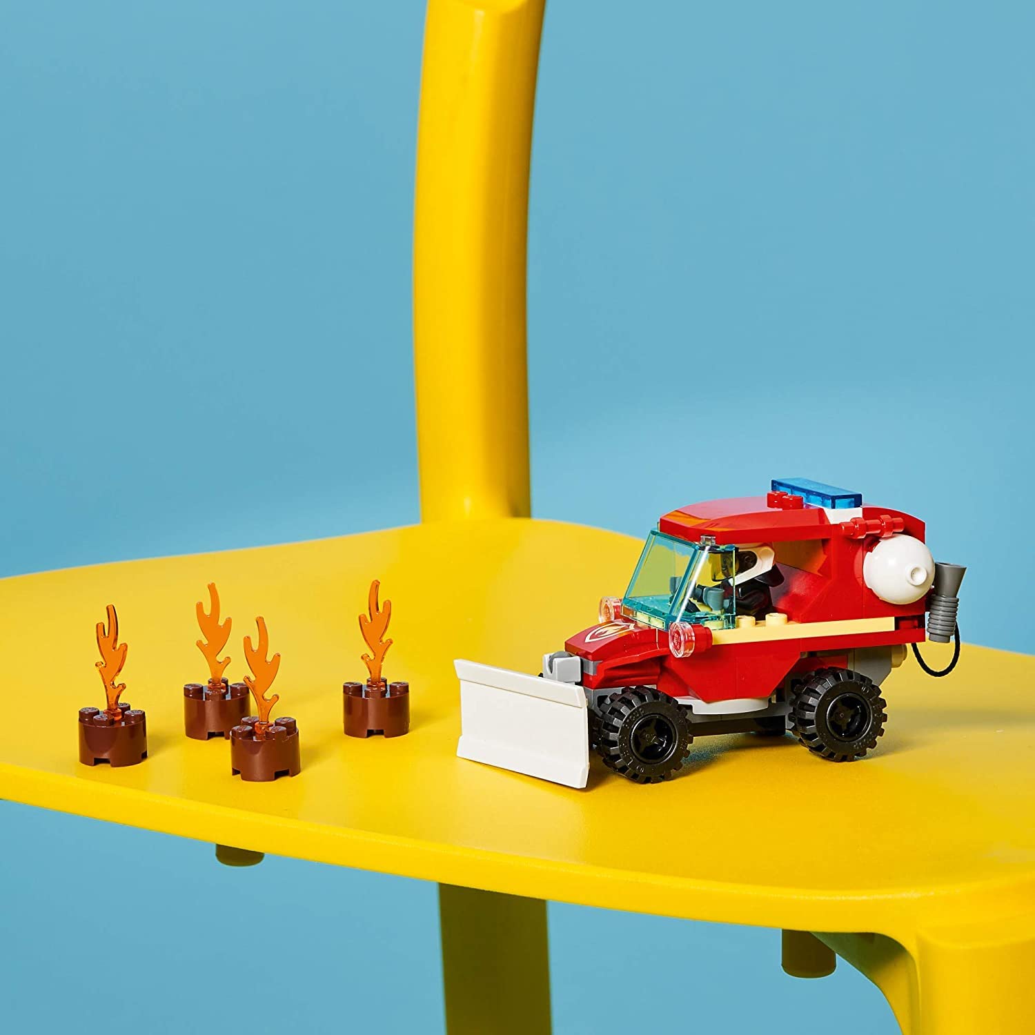 LEGO City Fire Hazard Truck 60279 Building Kit - 87 Piece Firefighter Toy Set for Kids, STEM Learning Construction Blocks, Creative Play Gift for Boys & Girls Ages 5+ | Birthday, Christmas, Pretend Play Scenarios