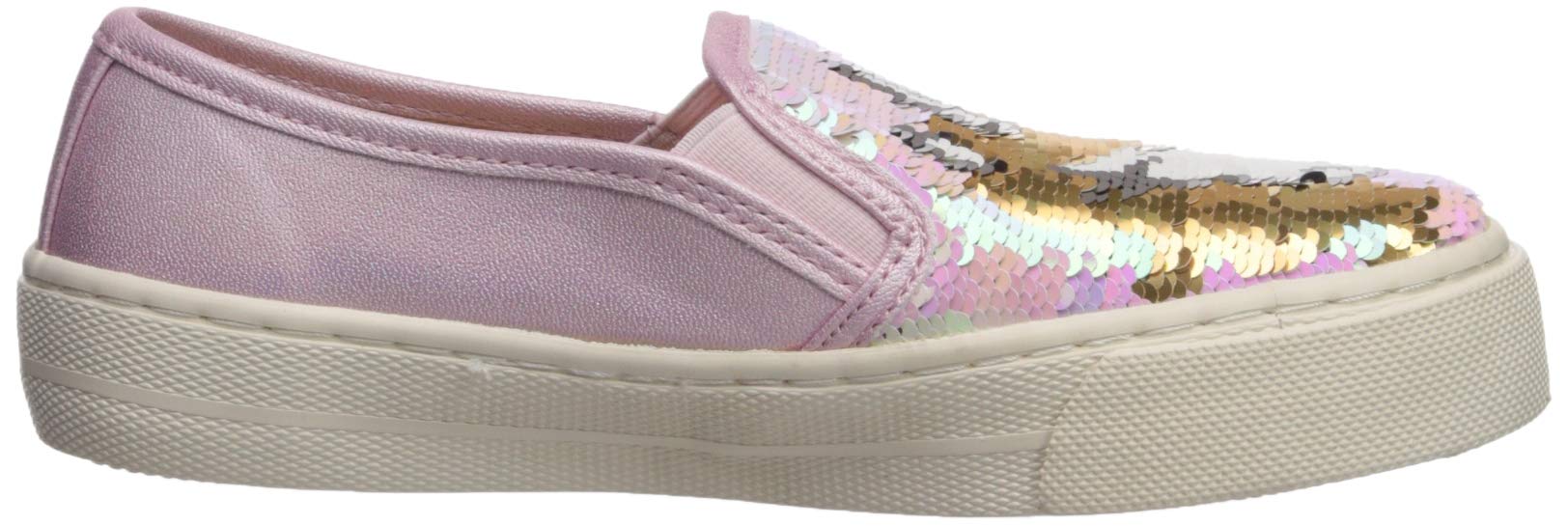 The Children's Place Girls' Sparkle Slip-On Sneakers | Lightweight Comfort Shoes for School, Play & Everyday Wear