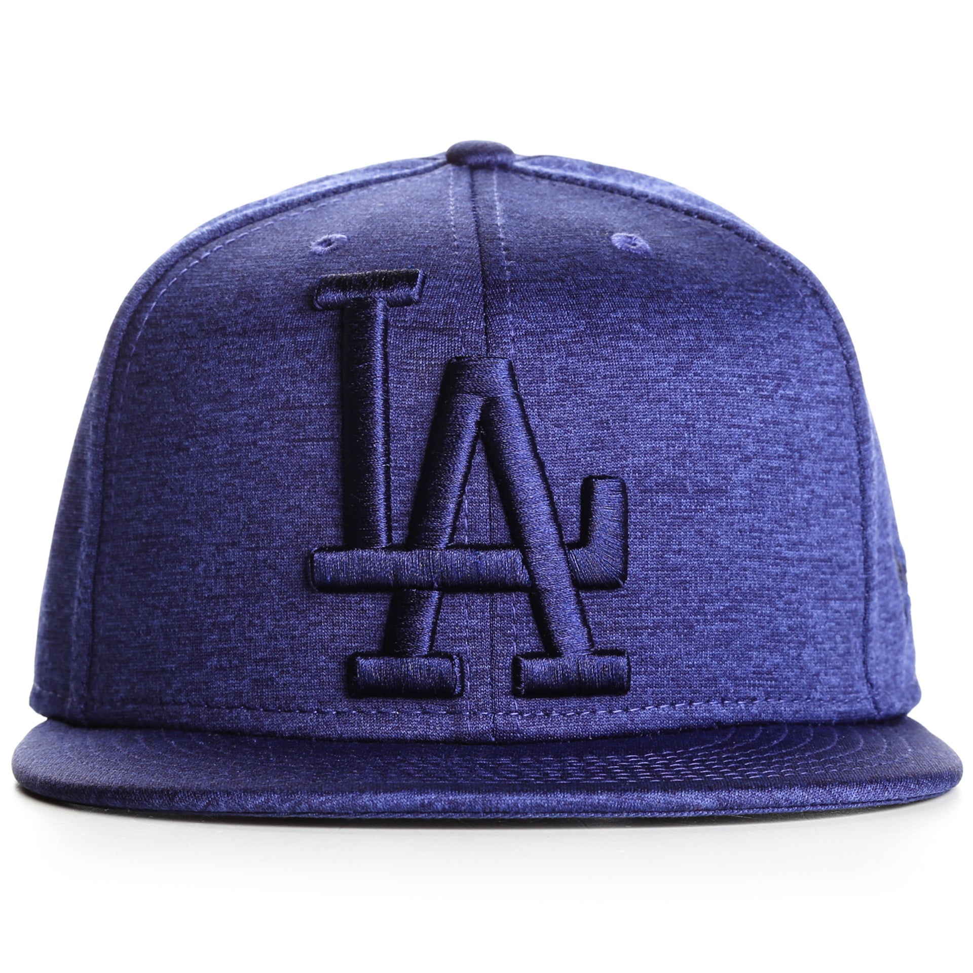 New Era 9Fifty Mega Tone Los Angeles Dodgers Snapback Hat - Blue Heather Baseball Cap for Men & Women - Perfect for Games, Streetwear & Casual Outfits