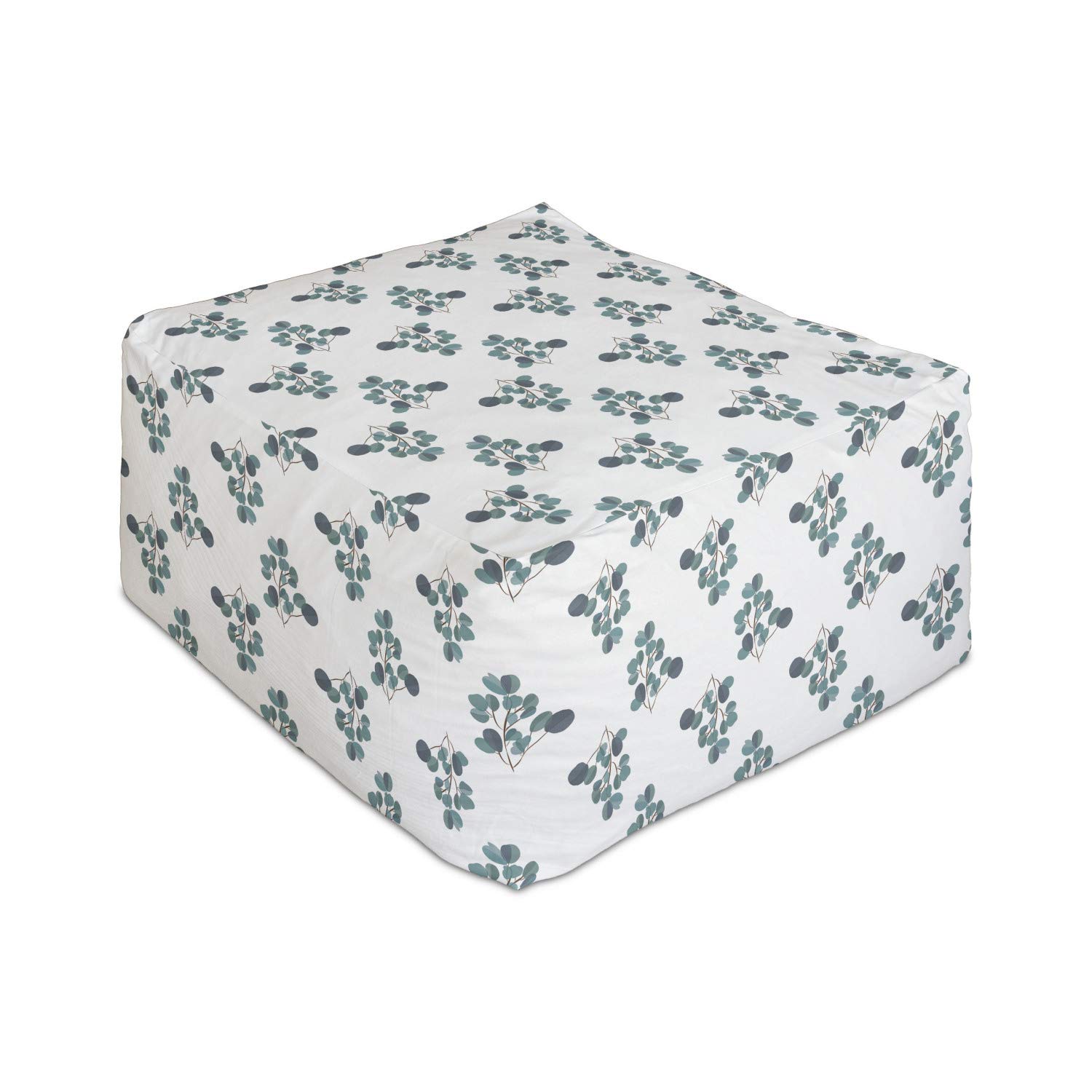 Ambesonne Forest Rectangle Pouf Ottoman - 25